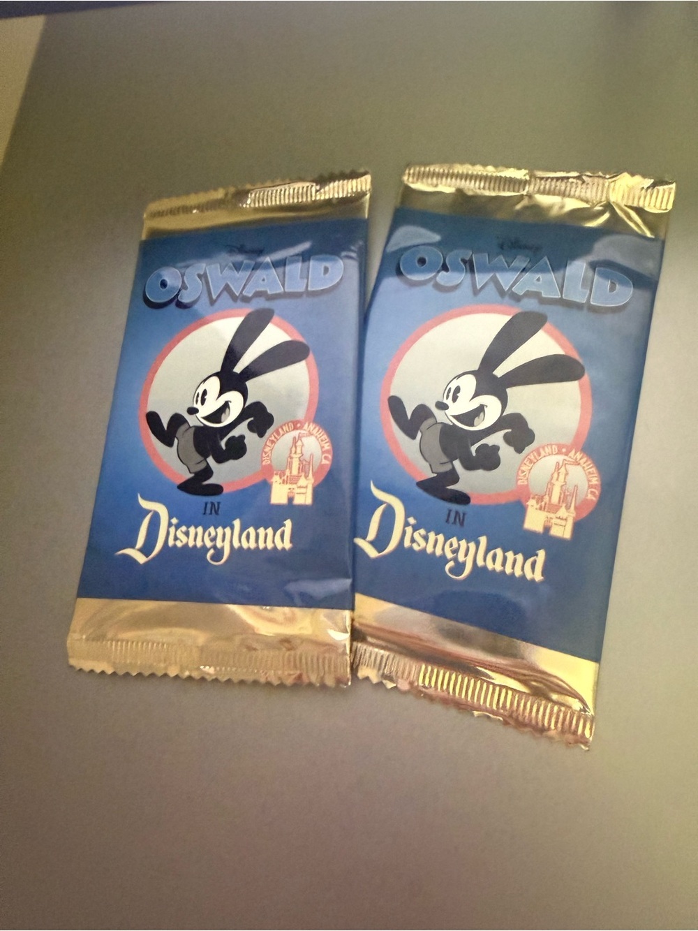 Limited Edition D23 Disney Oswald Disneyland Trading cards
